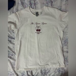 Phi Sigma Sigma Cherry Tee